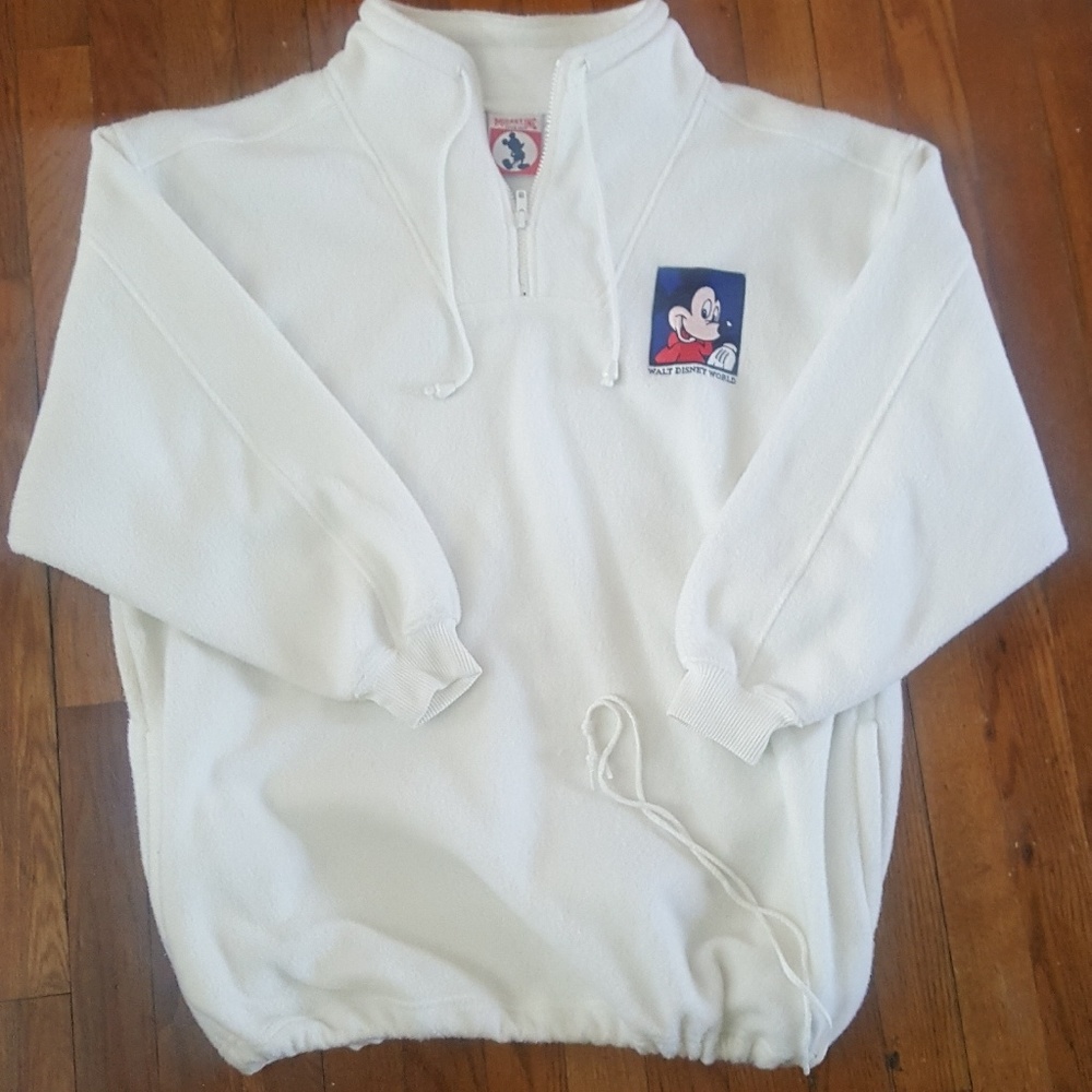 SOLD Vintage Walt Disney World 3/4 zip sweater